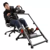 NanoRS RS155 Sulankstomas Plieninis Vairo Stovas su Pedalų Laikikliu Reguliuojamas Neslystantis