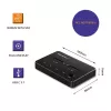 Qoltec 50310 Docking stotis 2x SSD M.2 SATA NGFF USB Type C