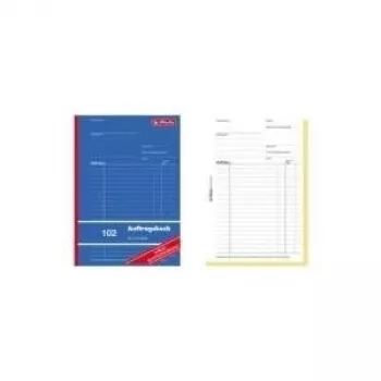 Administracinė knyga Herlitz 880427 mėlyna A4 80 lapų