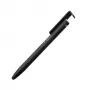3-in-1 rašiklis su stiliaus ir stovu FIXED FIXPEN-BK — tušinukas, talpinis antgalis, įmontuotas stovas, juodas