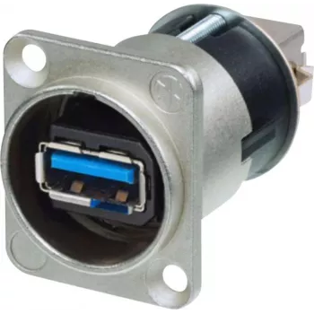 Neutrik reversibilis USB 3.0 lizdas montavimui ant skydo (NAUSB3-B)