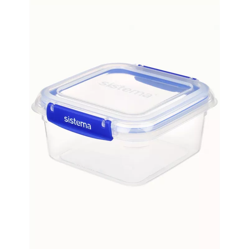 Sistema Plastics 881650, kvadratinis indas, 1,15 l, skaidrus, plastikinis, Naujoji Zelandija