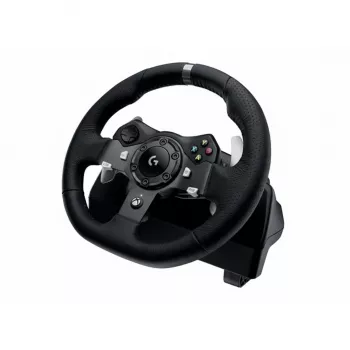 Logitech G920 Driving Force Racing Wheel vairas su pedalais (baltas) + A10