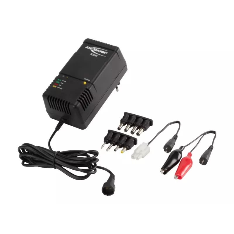Automatinis akumuliatorių krautuvas Ansmann Ladegeräte 1001-0023 (NiMH/NiCd, 1–10 celių, 800 mA, 100–240 V)