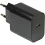 Įkroviklis PD-2020, USB-C įkroviklis (juodas, be laido, PD 20 W, Quick-Charge 3.0)