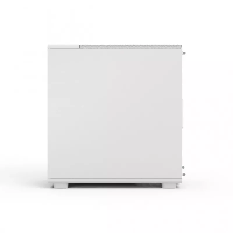 Fractal Design Epoch White TG RGB Clear Tint – baltas kompiuterio korpusas