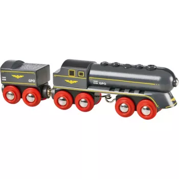 Traukinukas BRIO Speedy Bullet Train medinis