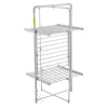 Elektrinė sulankstoma džiovykla Adler AD 7829 – 300 W, 148×52×90 cm, balta, laisvai pastatoma