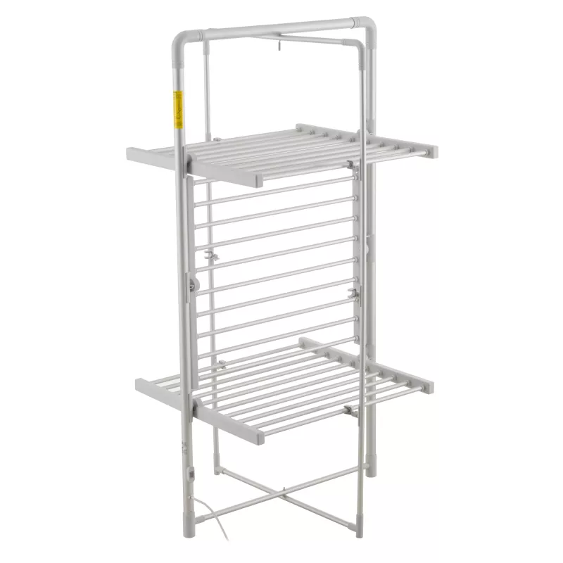 Elektrinė sulankstoma džiovykla Adler AD 7829 – 300 W, 148×52×90 cm, balta, laisvai pastatoma