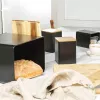 Salter BW129001EU7 4 dalių dėžučių rinkinys duonai ir kepiniams, juodas