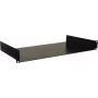 Lentynėlė į stelažą Omnitronic 30100916 1U, juoda, plieninė, 19 colių