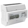 Qoltec Trifazis Dvikryptis Elektroninis Skaitiklis | DIN bėgio energijos suvartojimo matuoklis | 400V | 100A | LCD | 4P