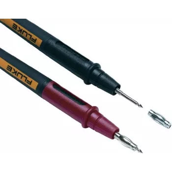 Fluke TL175E matavimo zondai su kištukais – CAT II, CAT III, CAT IV – 4 mm – 1,9 cm – EN61010-031 – suderinami su Fluke 110 Plus, 113, 114, 115, 116, 117, 175, 177, 179 True RMS, 190-062/S, 190-102, 190
