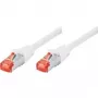 Tecline exertis Connect - Pataisinis laidas - RJ-45 (M) į RJ-45 (M) - 3 m - SSTP - CAT 6 - Be halogenų - Baltas (71503W)