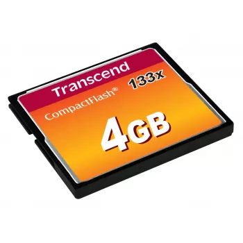 „Transcend“ 4 GB CompactFlash 133x atminties kortelė TS4GCF133