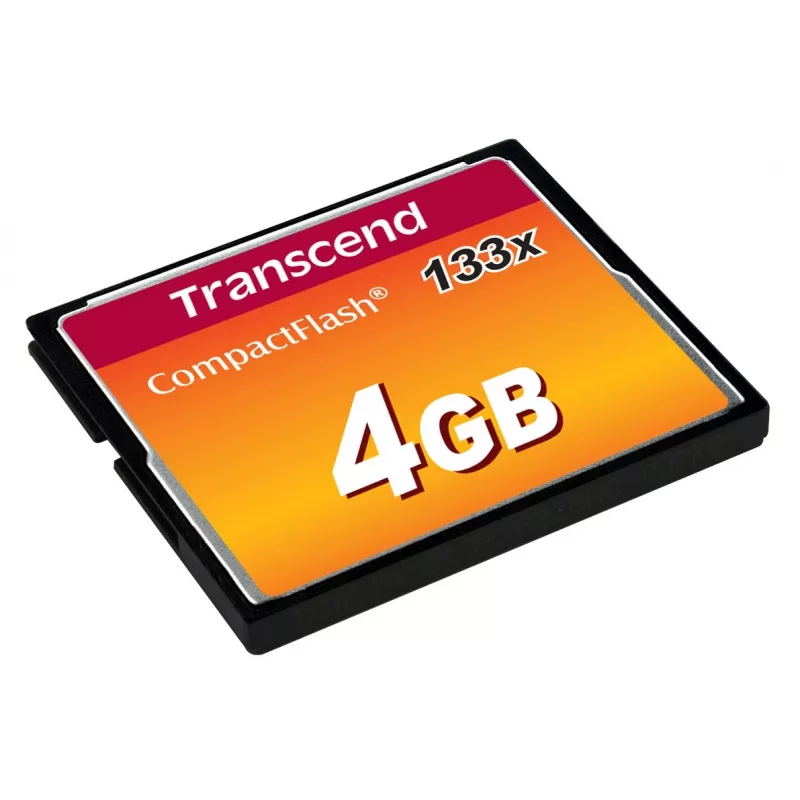 „Transcend“ 4 GB CompactFlash 133x atminties kortelė TS4GCF133