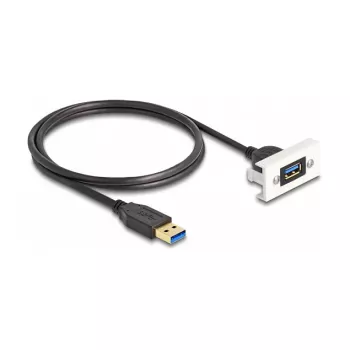 DeLOCK Easy 45 modulis USB 3.2 Gen 1 USB Type-A lizdas – 1 m laidas