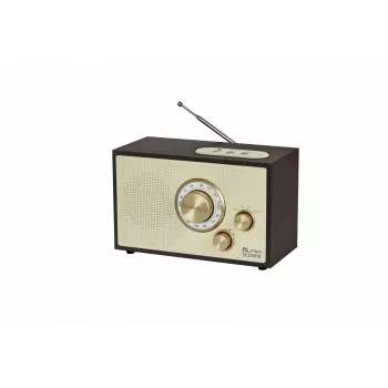 Radijo imtuvas ELTRA Nightingale USB/BT tamsiai ruda