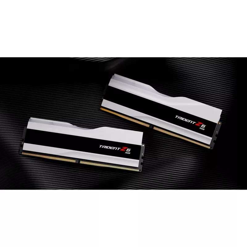 G.Skill Trident Z5 RGB DDR5 atminties rinkinys 48 GB (2x24 GB) 8200 MHz CL40 baltas