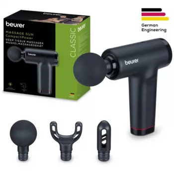 Nešiojamas masažinis prietaisas Beurer MG 89 Compact Power trigger point – juodas