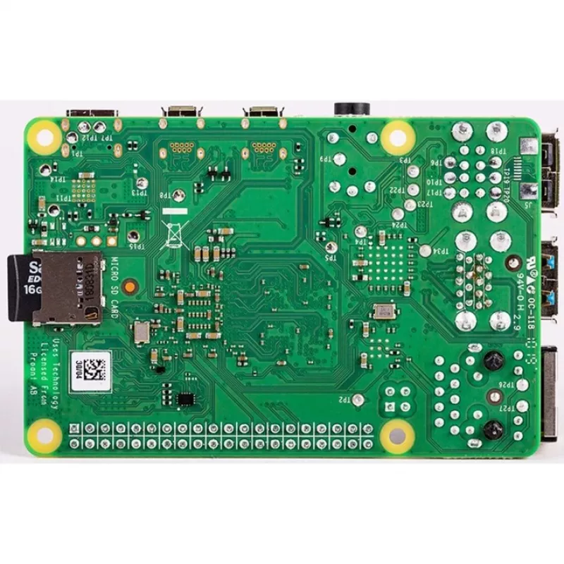 Raspberry Pi 4 Model B – vienos plokštės kompiuteris – Broadcom BCM2711 / 1,5 GHz – RAM 2 GB – 802.11a/b/g/n/ac, Bluetooth 5.0 (Raspberry-PI-4-2GB)