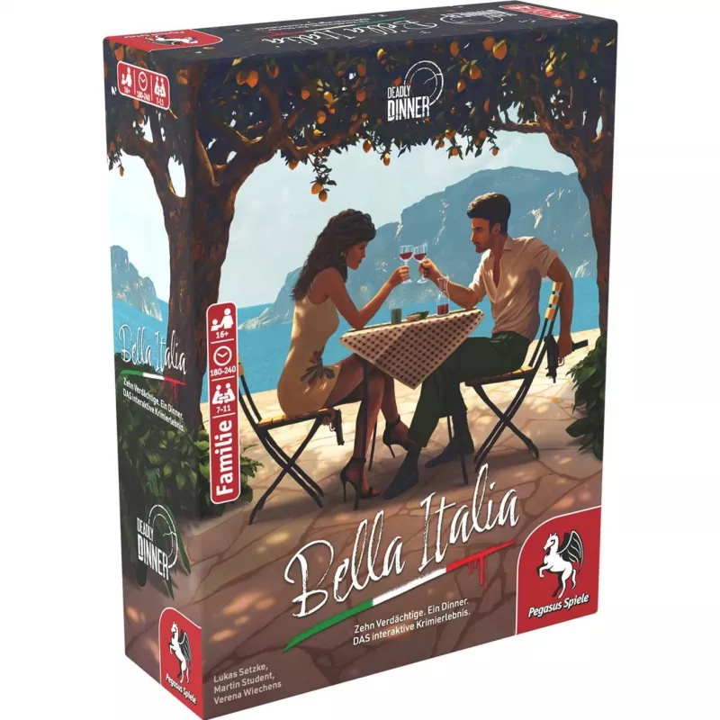 Deadly Dinner – Bella Italia, stalo žaidimas
