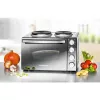Rommelsbacher KM 3300 30 L juodas stalinis kombinuotas virimo ir kepimo prietaisas