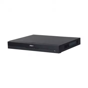 Tinklinis vaizdo registratorius DAHUA NVR4208-8P-EI — 8 kanalų NVR su 8 PoE prievadais, 180/256 Mbps pralaidumas, iki 16 TB talpa