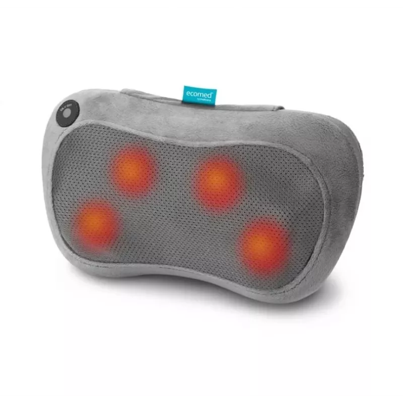 Ecomed 23309 masažinis pagalvėlė, juoda, 24 W