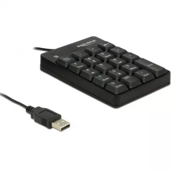 Skaičių klaviatūra DeLOCK 12481 universali USB juoda