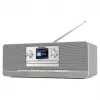 TechniSat DIGITRADIO 372 CD IR internetinis radijo imtuvas su CD, DAB+, FM, antracito ir sidabro spalvos