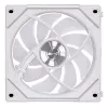 120 mm Lian Li UNI FAN SL-INF Wireless ARGB PWM — Baltas, modulinė magnetinių ventiliatorių sistema