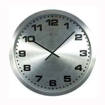 NeXtime laikrodis Mercure 2906zw, 25 cm, sieninis, sidabrinis