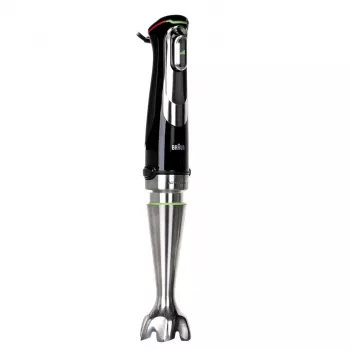 Braun MultiQuick 9 MQ9138XI Panardintuvas 0,6 L 1200 W Juodas, Nerūdijantis plienas
