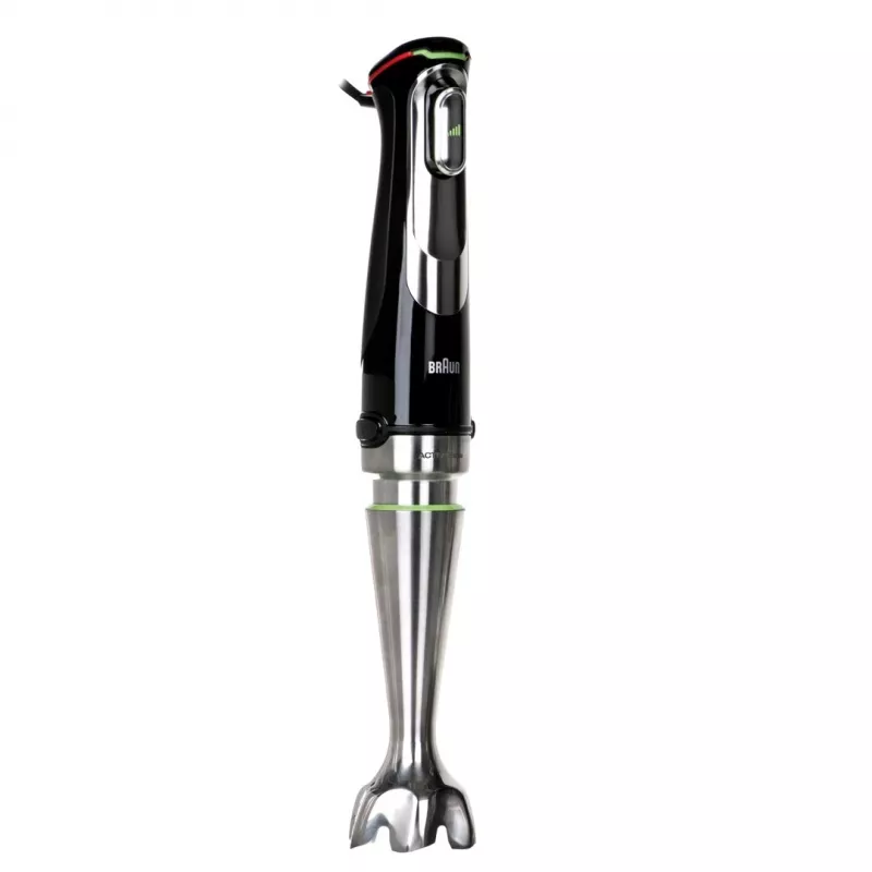 Braun MultiQuick 9 MQ9138XI Panardintuvas 0,6 L 1200 W Juodas, Nerūdijantis plienas