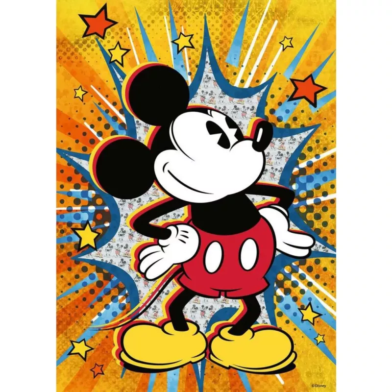 Dėlionė Disney Retro Mickey (1000 dalių)