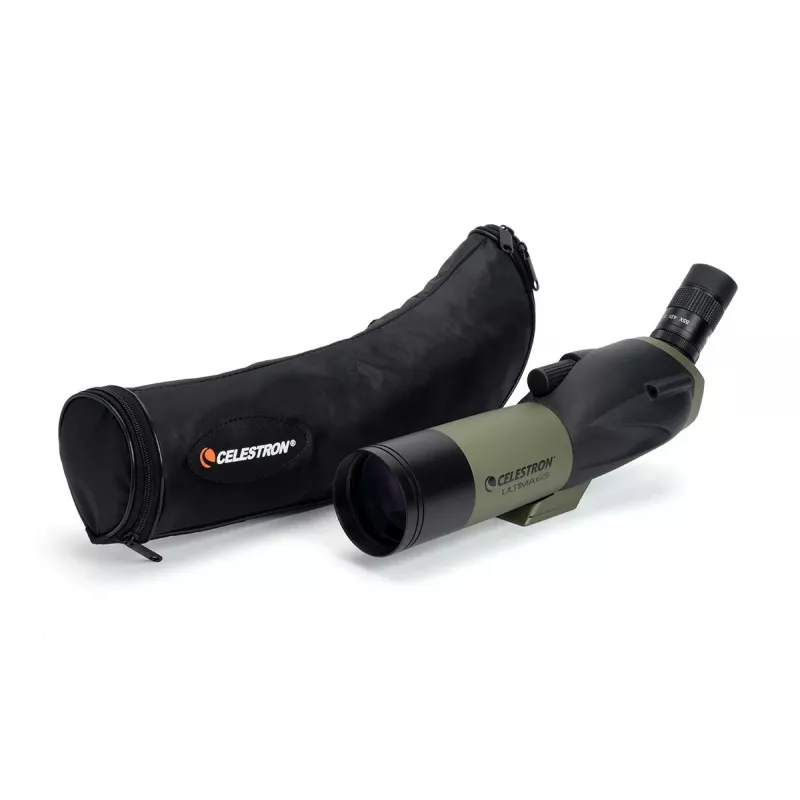 Celestron Ultima 65 stebėjimo vamzdis 55x BaK-4 juodas, pilkas