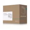 Kompiuterio korpusas DeepCool CH160 PLUS WH Small Form Factor baltas, microATX, grūdintas stiklas, USB-C