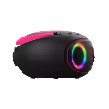 Nešiojamas CD grotuvas Denver TDB-212P rožinis 3.6W DAB+ FM