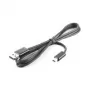 USB laidas HTC DC-U300 juodas Vyriškas/Vyriškas