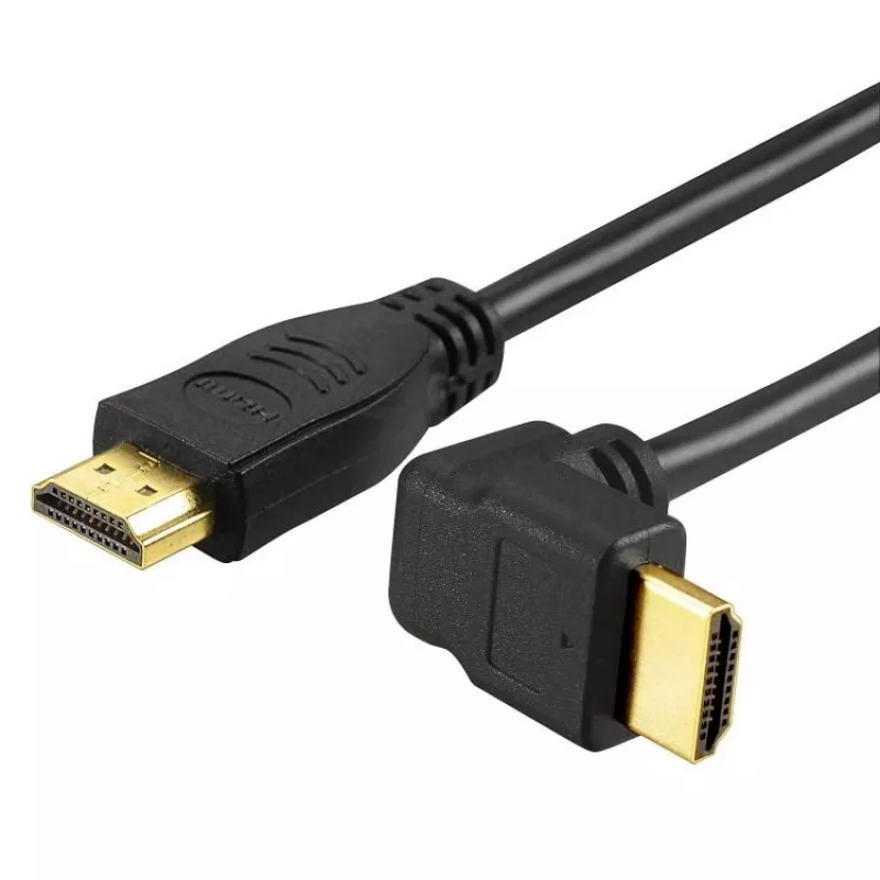 Sbox HDMI-HDMI 1.4 M/M 90 1,5 m HDMI-90-15 laidas