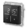 Sieninis termostatas Homematic IP su CO₂ jutikliu – mechaninis, juodas, 230 V, IP20