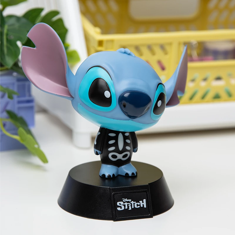 Stalinė lempa Paladone Stitch Skeleton Icon Light – naktinė šviesa su personažu