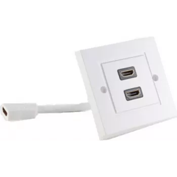 Sieninis HDMI lizdas 2x HDMI ShiverPeaks 79510-2