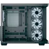 Kompiuterio korpusas AEROCOOL P500C EVO-G-BK-v1, bokštinis, su 2 grūdinto stiklo panelėmis, juodas