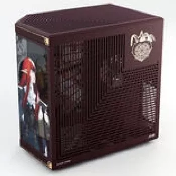 HYTE PC korpusas Y70 Metaphor ReFantazio (Midi-Tower, E-ATX, grūdintas stiklas, dviejų kamerų, PCIe 4.0 stovas, baltas/daugiaspalvis)