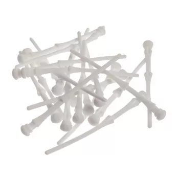 Akasa AK-MX003-WKT20 antivibraciniai ventiliatorių laikikliai, balti, 20 vnt.