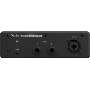 Fender Quantum LT 2 – USB-C garso sąsaja