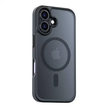 Apsauginis magnetinis dėklas Torras Guardian Series, skirtas iPhone 16 – juodas