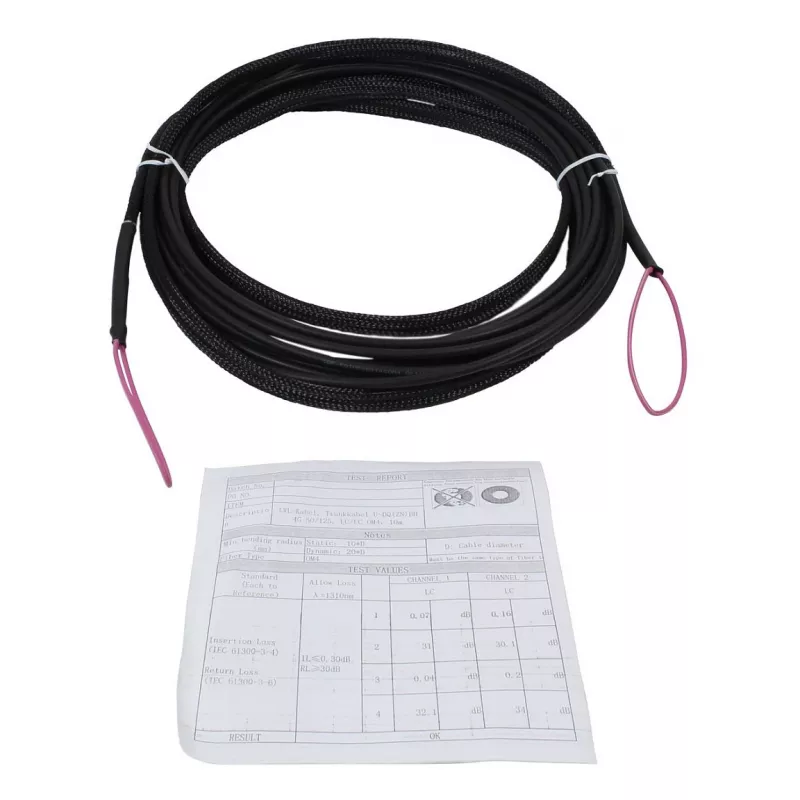Synergy 21 LWL šviesolaidinis magistralinis kabelis U-DQ ZN BH 8G 50/125 LC/LC OM4 110 m ritė